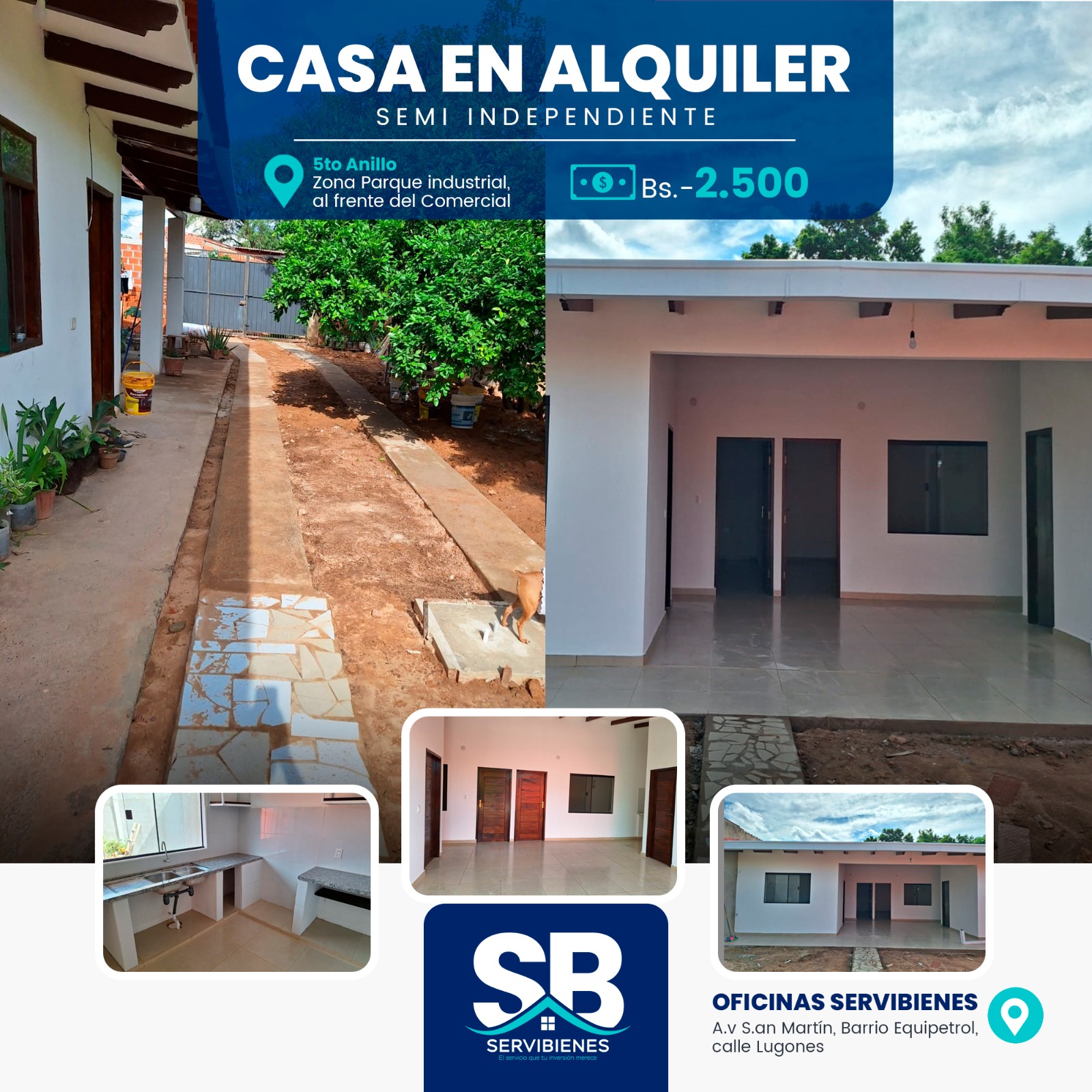 Casa en alquiler